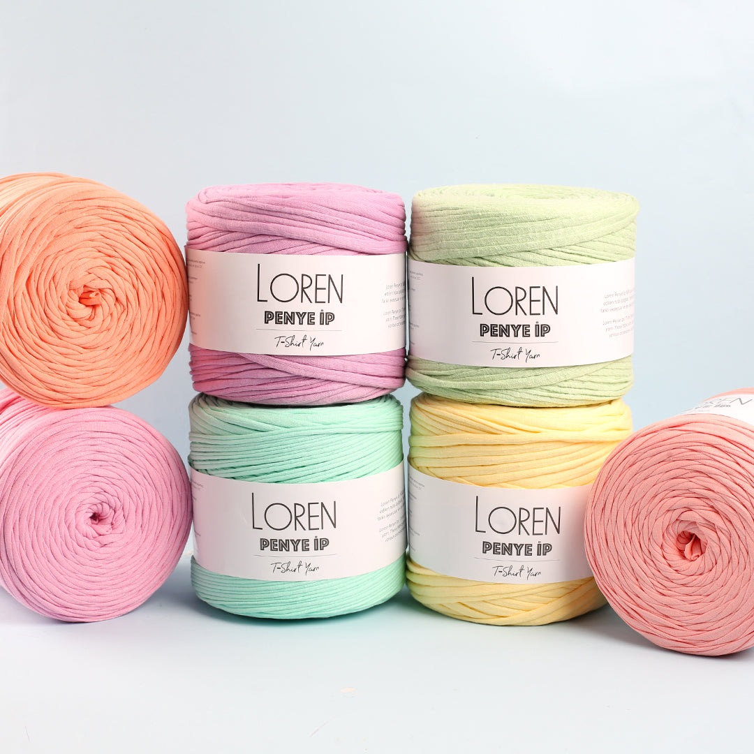 Loren T-Shirt Yarn, Mustard - 69