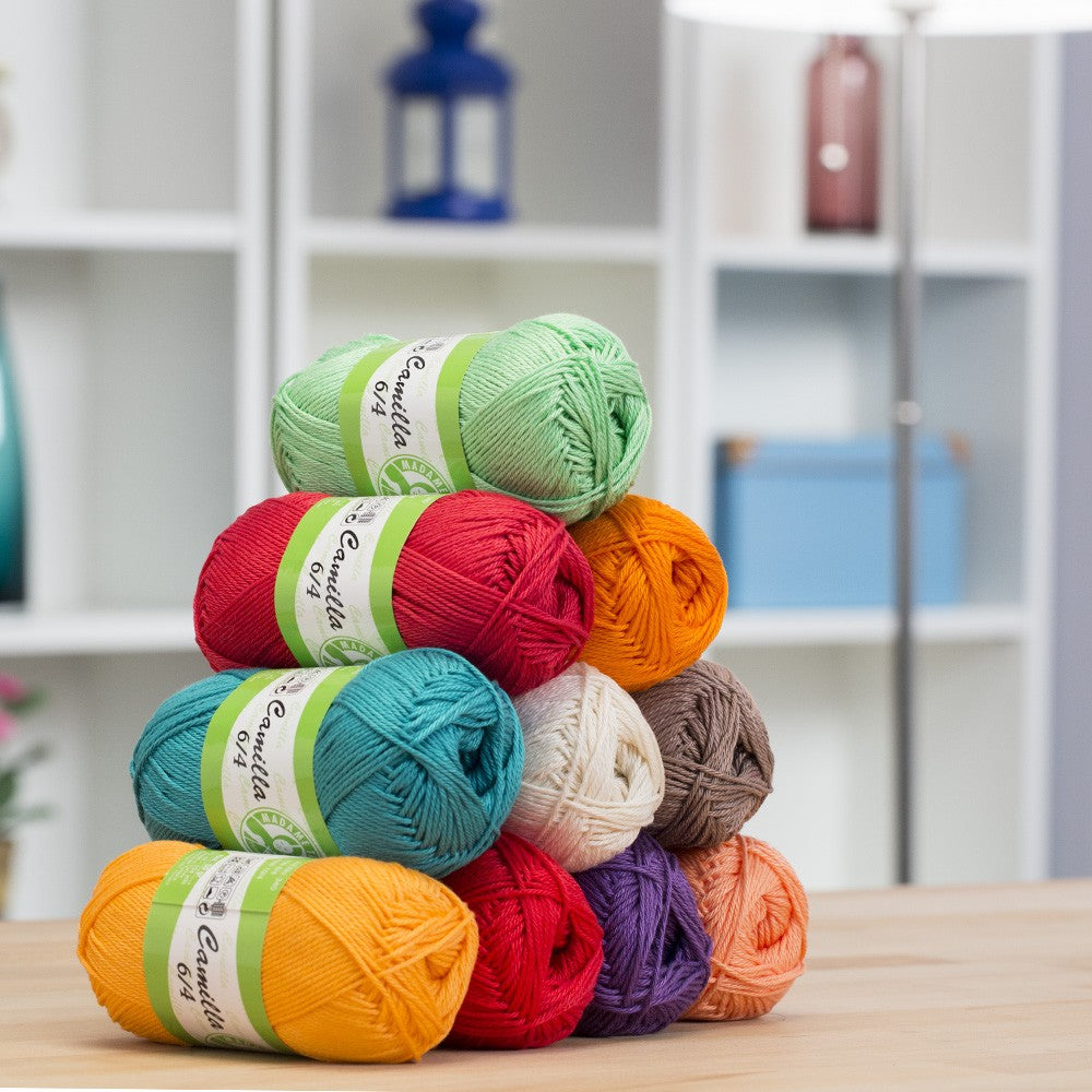 Madame Tricote Paris Camilla 50gr Knitting Yarn, Pink - 5054