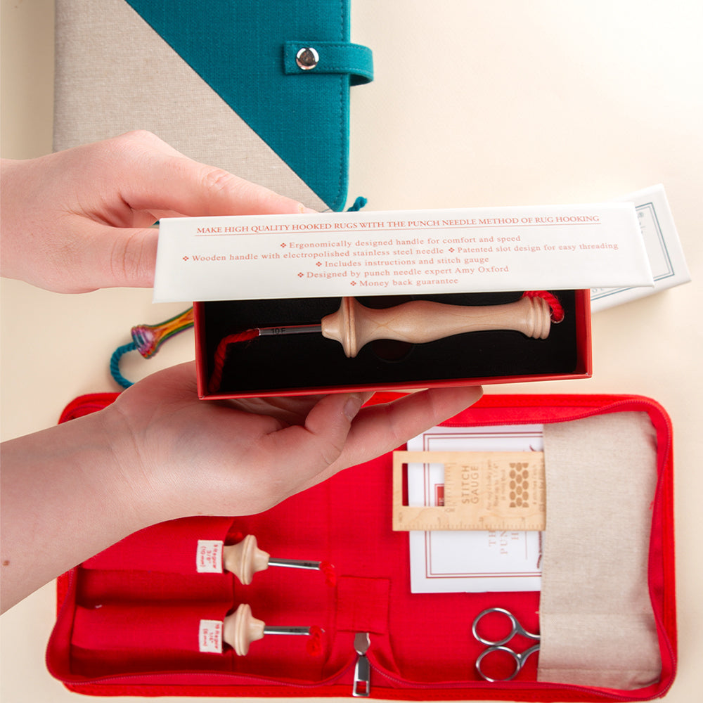 The Oxford Punch Needle Set Natural - 10023