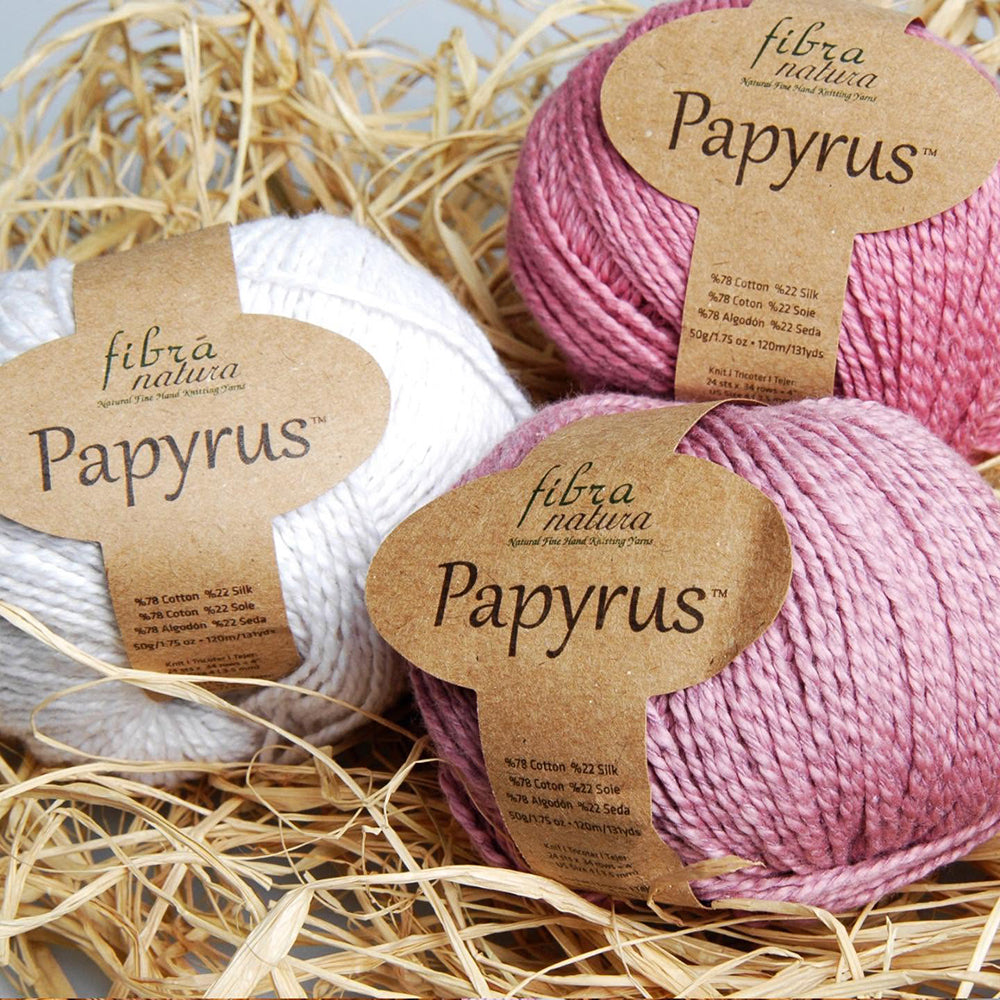 Fibra Natura Papyrus Hand Knitting Yarn, Turquoise - 229-30