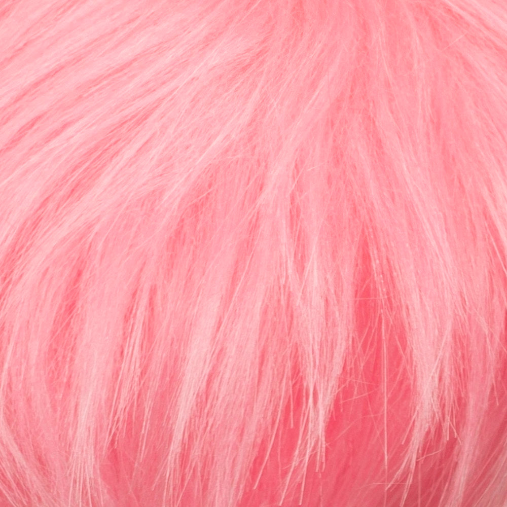 Loren Faux Fur Pom Pom, Pink