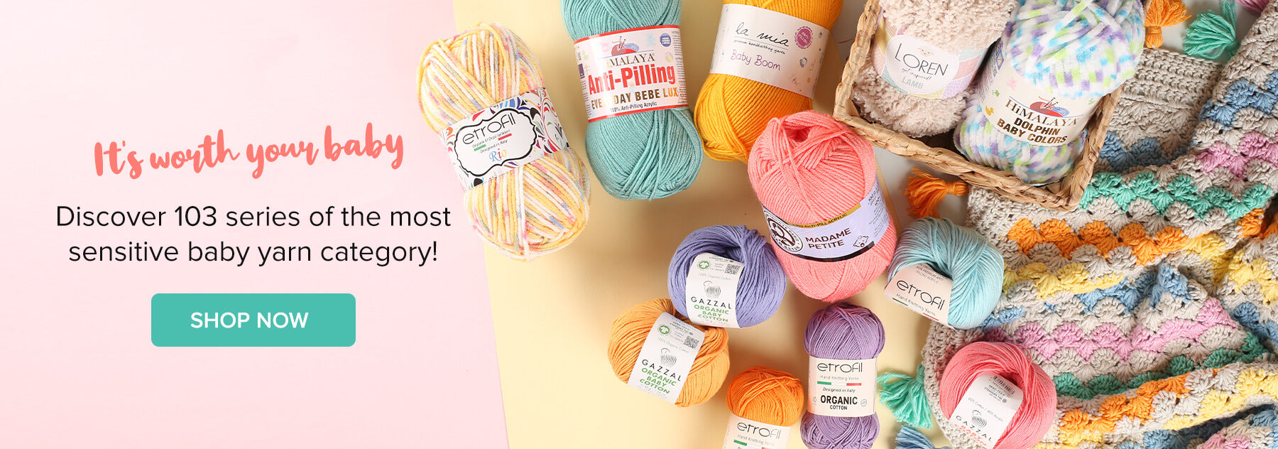 Cotton Yarn for Punch Needle /gazzal Baby Cotton Yarn/cotton Yarn for Crochet/yarn  Set for Amigurumi/yarn Pack 15 Pcs 