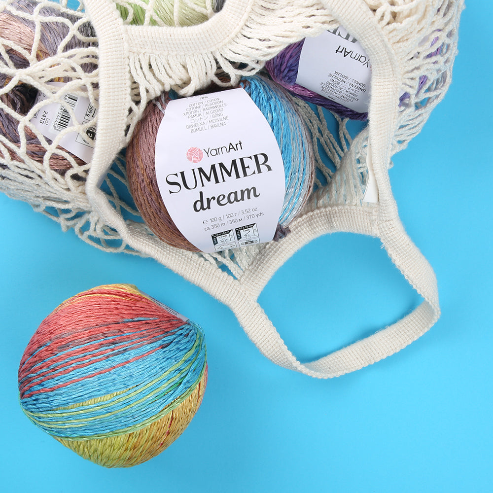 YarnArt Summer Dream Knittting Yarn , Variegated - 4303