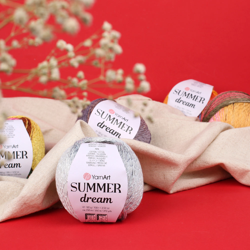 YarnArt Summer Dream Knittting Yarn , Variegated - 4303